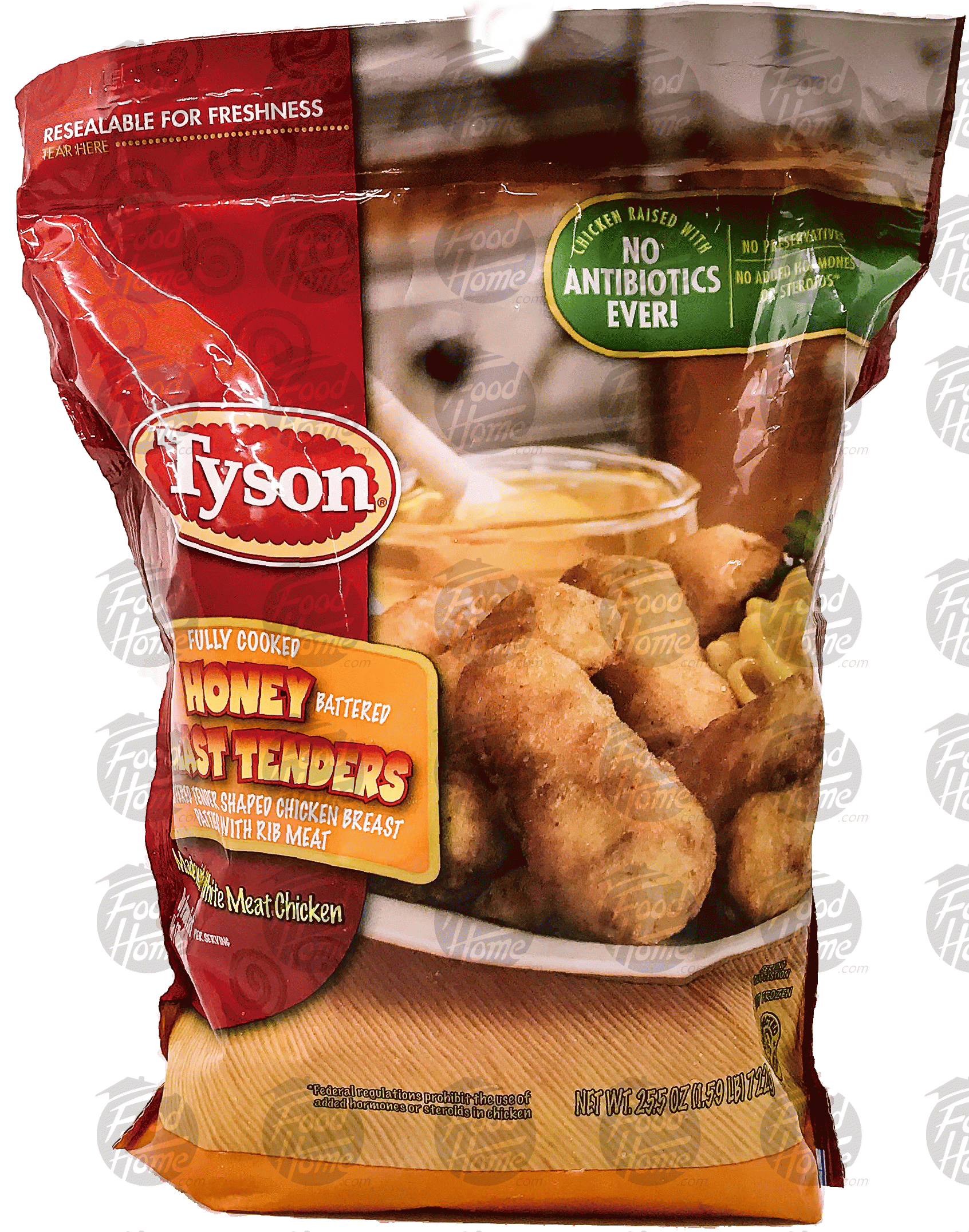 Tyson  fully cooked honey battered breast tenders Full-Size Picture